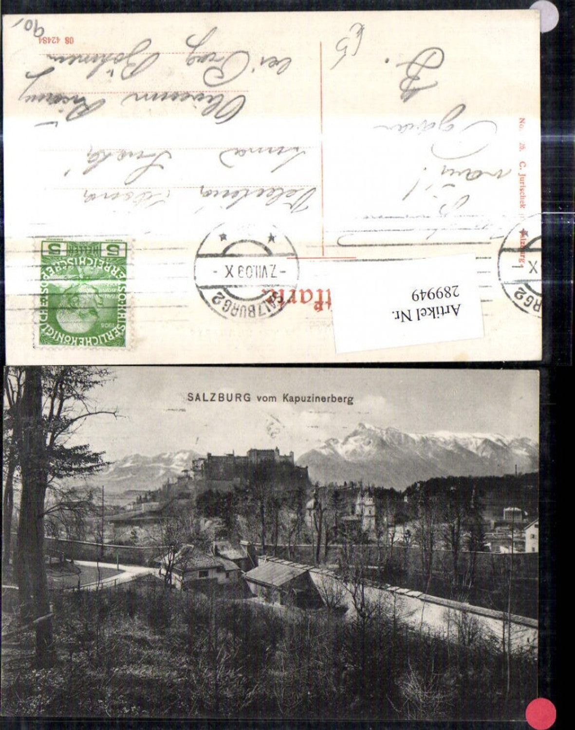289949, Salzburg v. Kapuzinerberg Hohensalzburg Fortress