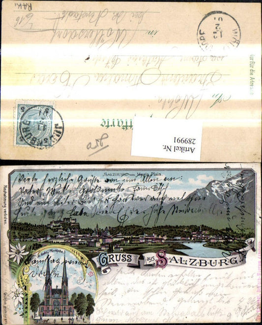 289991,Litho Salzburg v. Maria Plain St Andrä Pfarrkirche