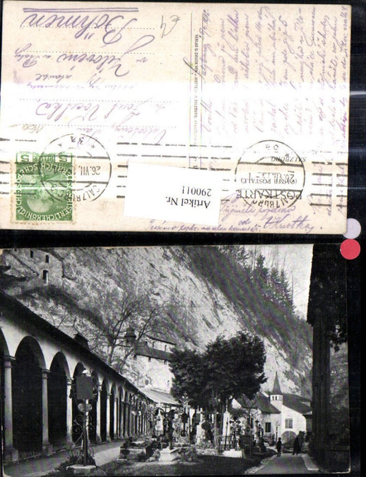 290011,Salzburg Katakomben im St Petersfriedhof Friedhof