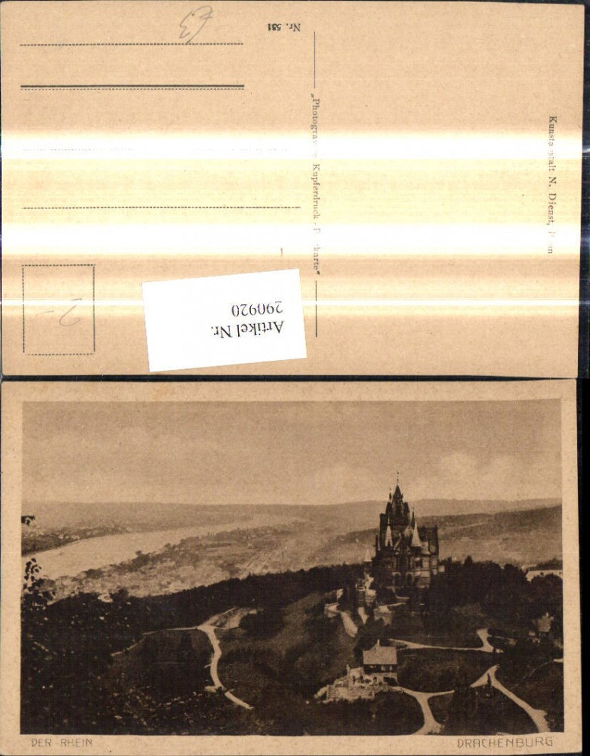 290920,Drachenburg u. d. Rhein