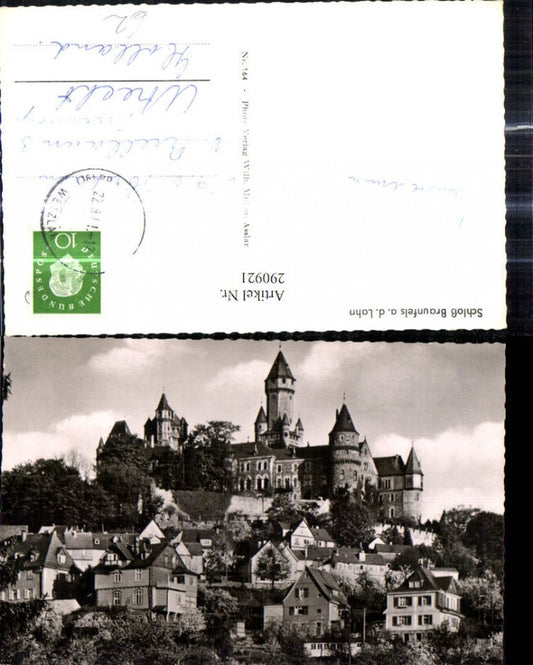 290921,Foto Ak Schloss Braunfels a. d. Lahn