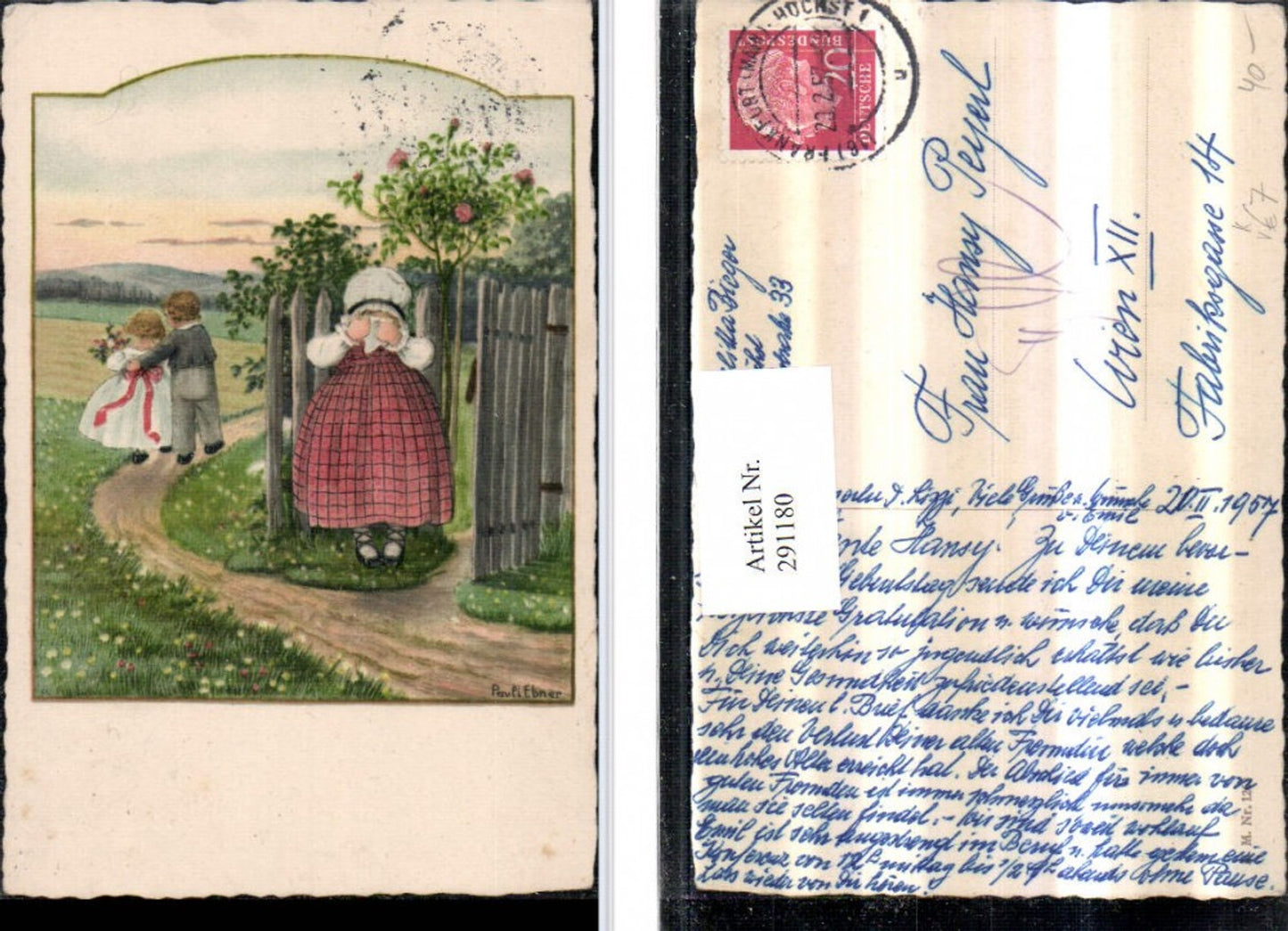 291180,Künstler AK Pauli Ebner Kinder Liebe Mädchen weint pub M. Munk 1263