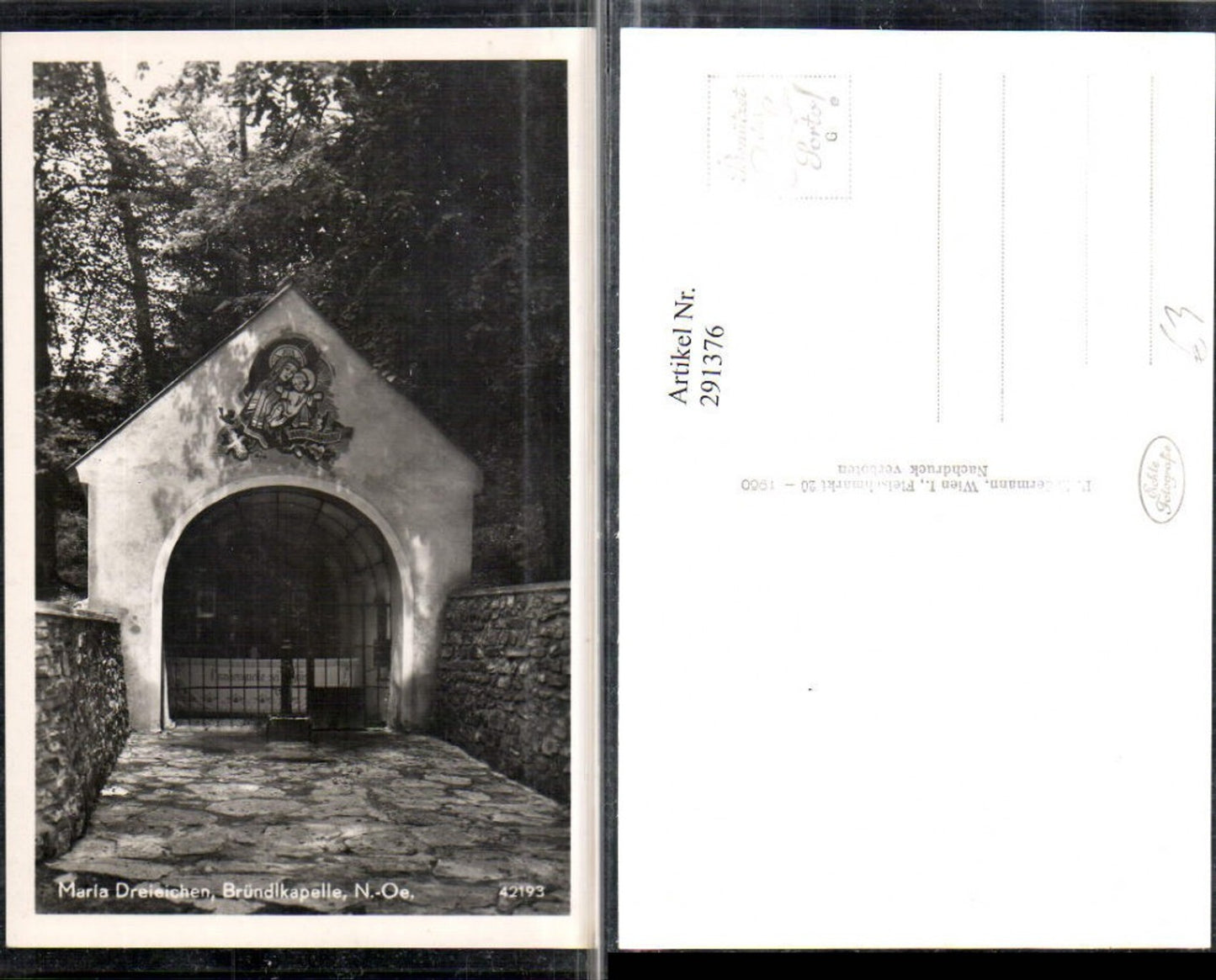 291376,Maria Dreieichen Bründlkapelle Kapelle