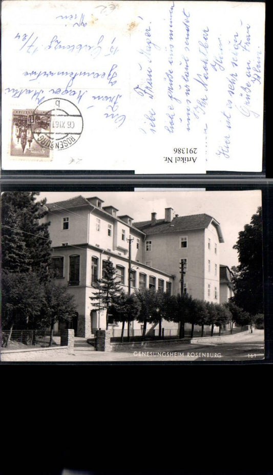291386,Rosenburg Genesungsheim Gebäude