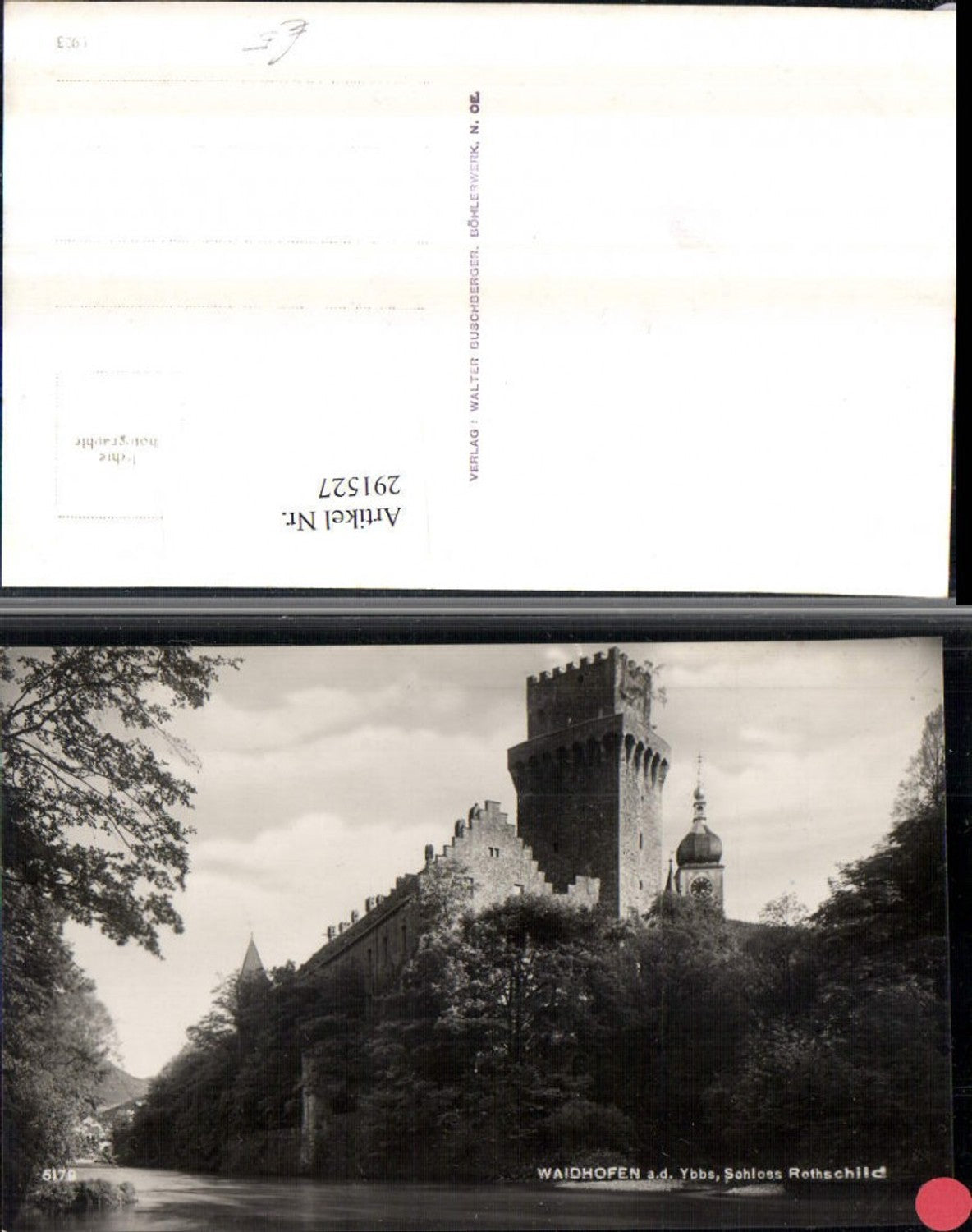 291527,Waidhofen an der Ybbs Schloss Rothschild Turm