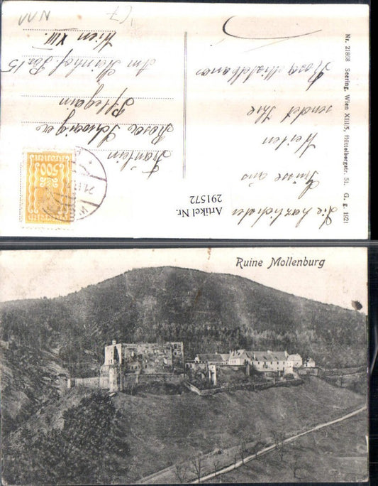 291572,Ruine Mollenburg b. Weiten