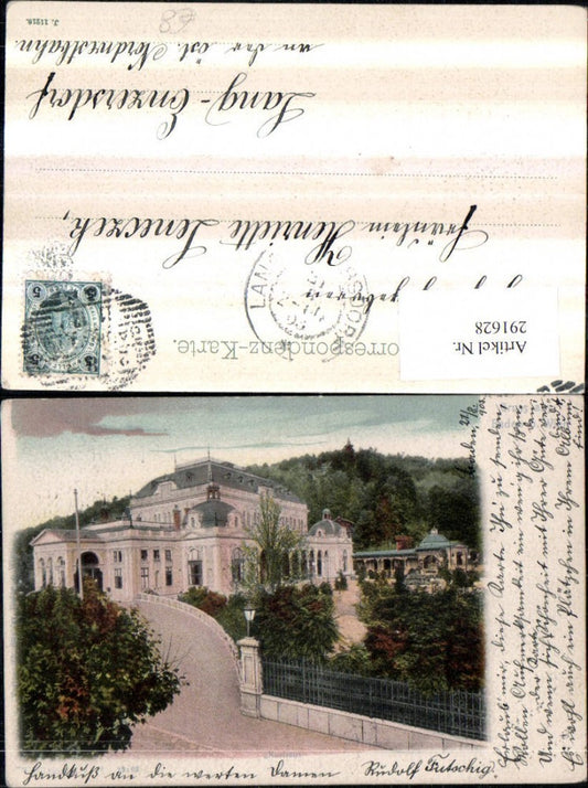 291628,Gruß aus Baden b. Wien Kurhaus