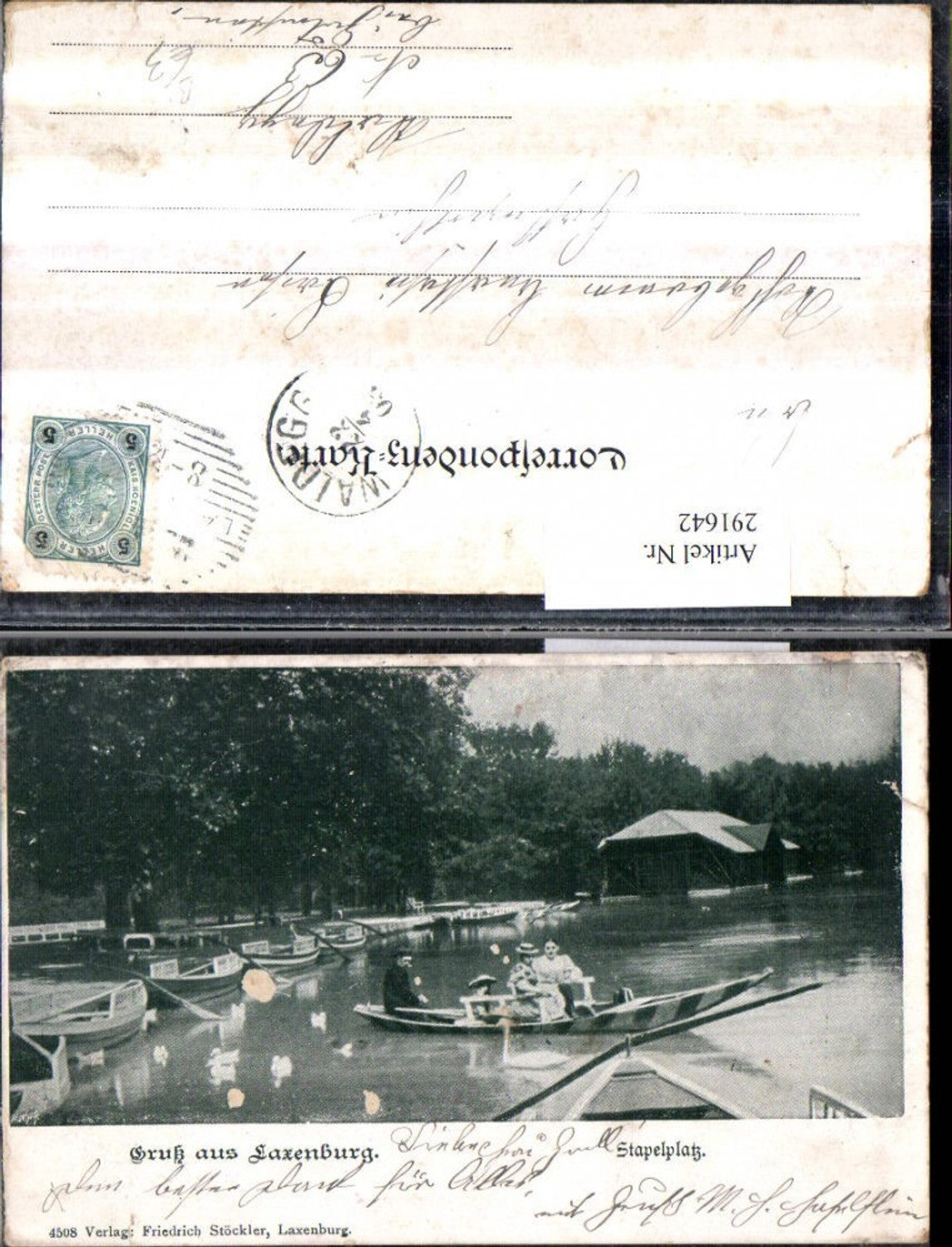 291642,Gruß aus Laxenburg Stapelplatz Ruderboote Boote