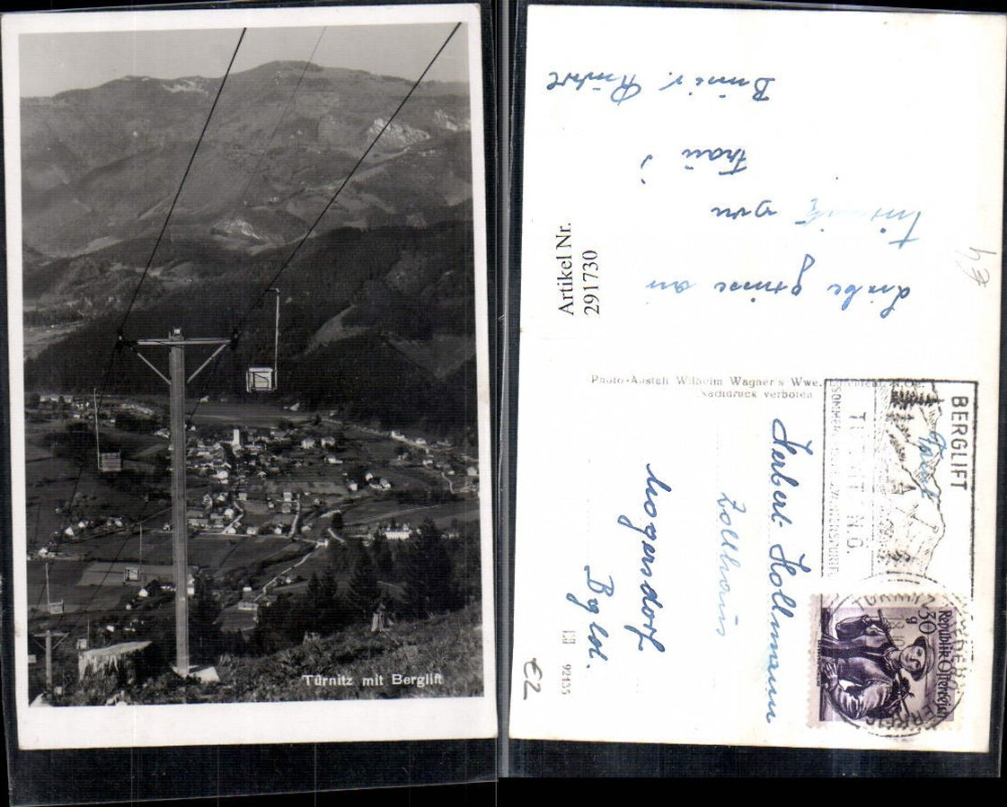 291730,Türnitz Totale m. Berglift Sessellift