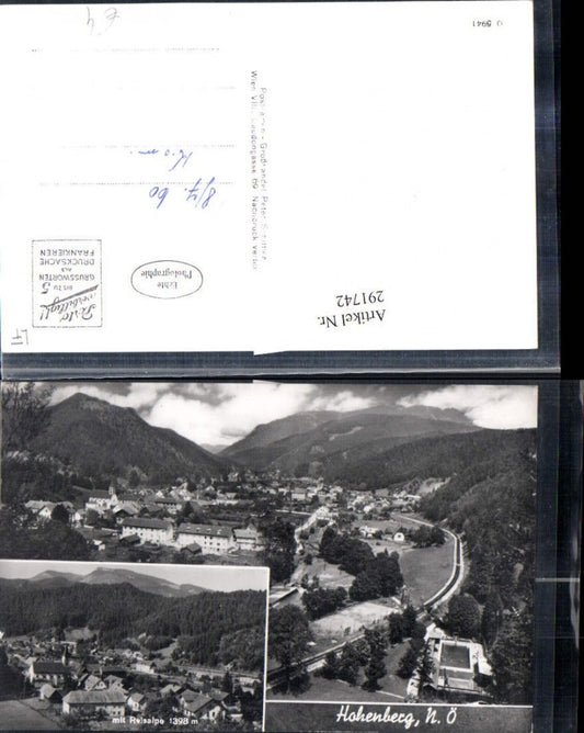 291742,Hohenberg Totale m. Reisalpe Mehrbildkarte