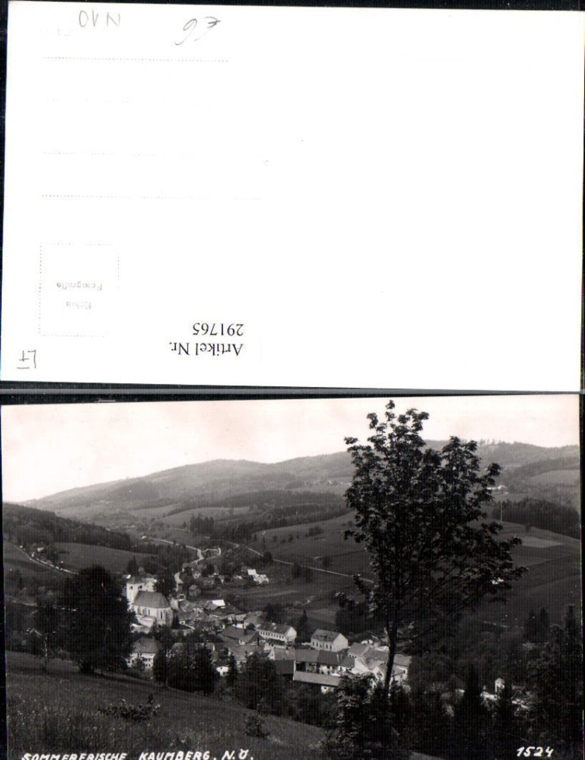 291765,Kaumberg Totale