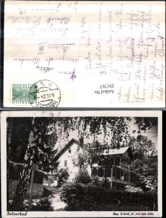 291767,Salzerbad Gebäude b. Hainfeld