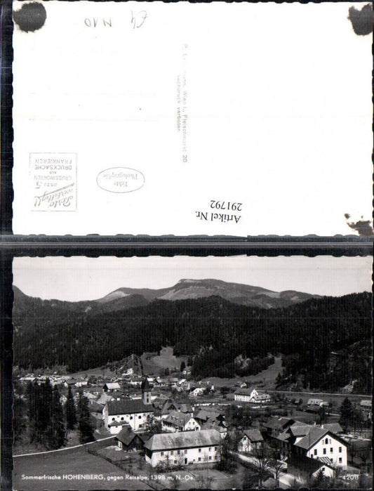 291792,Hohenberg geg. Reisalpe