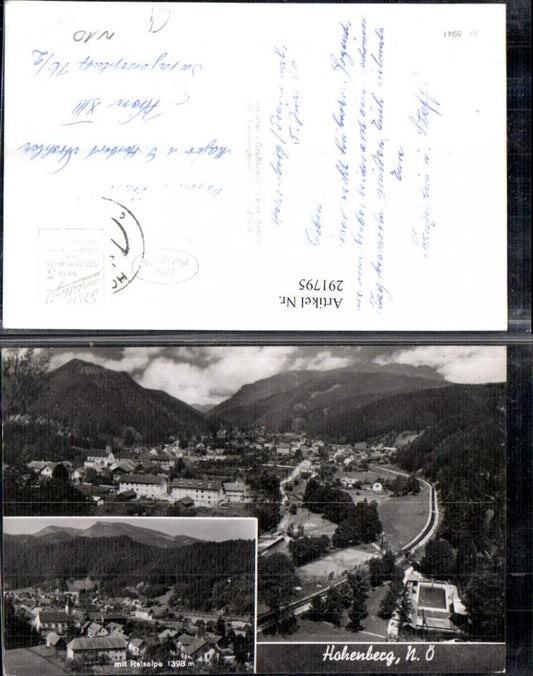 291795,Hohenberg Totale m. Reisalpe Mehrbildkarte