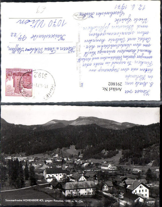291802,Hohenberg geg. Reisalpe