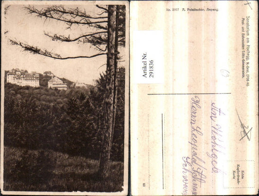 291836,Sanatorium am Hochegg b. Edlitz Grimmenstein