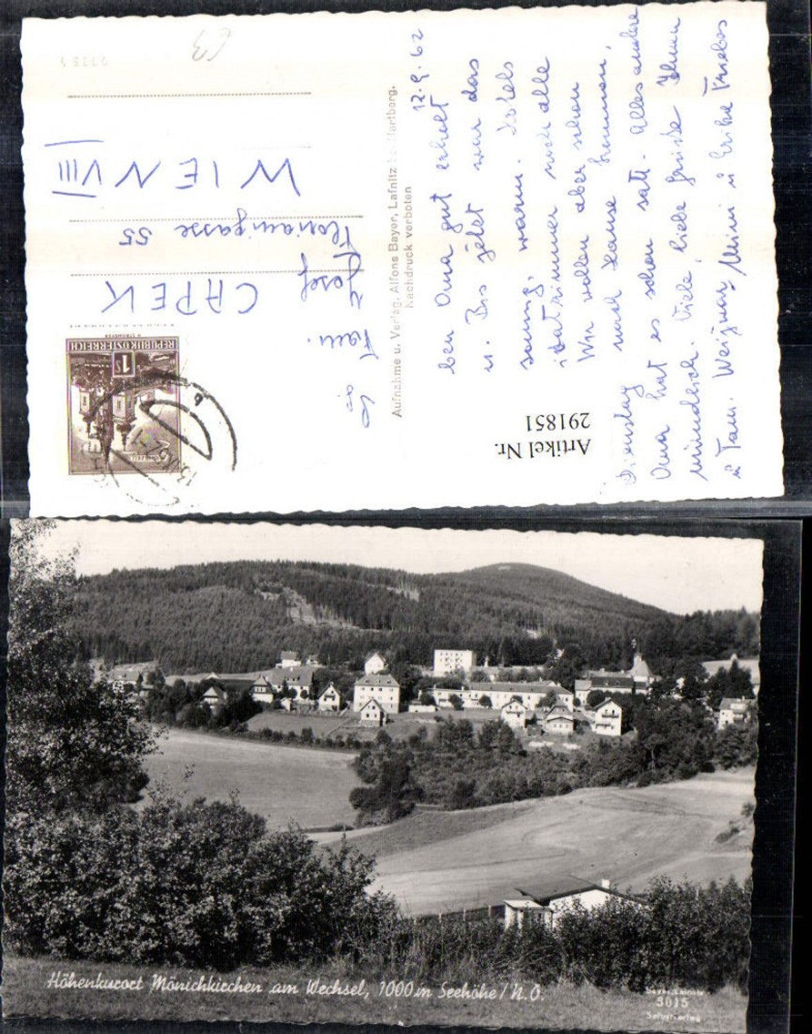 291851,Mönichkirchen am Wechsel Totale