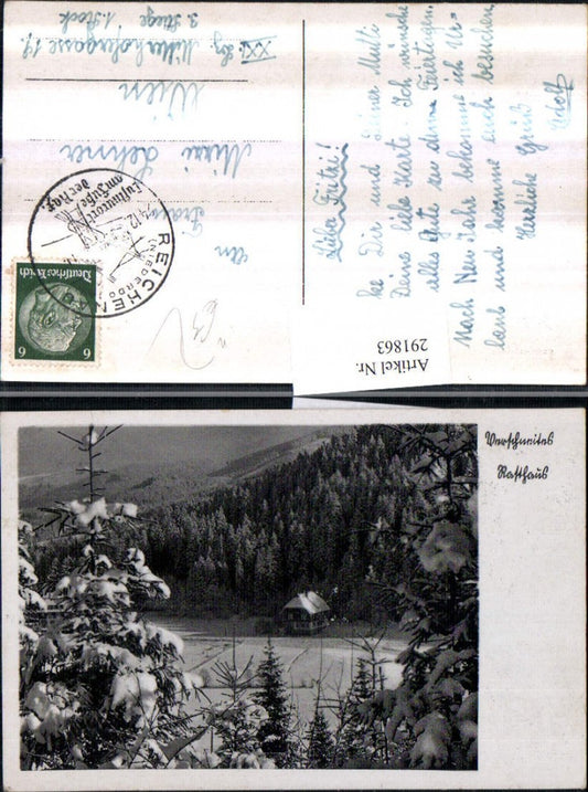 291863,Rasthaus b. Reichenau an d. Rax Winterbild