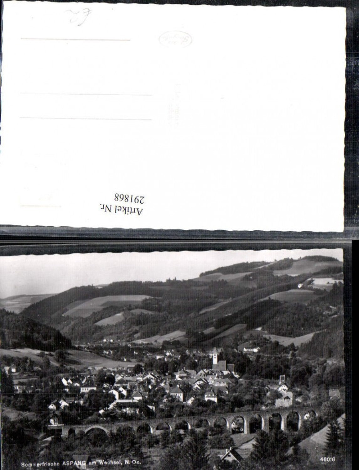 291868,Aspang am Wechsel Totale Viadukt