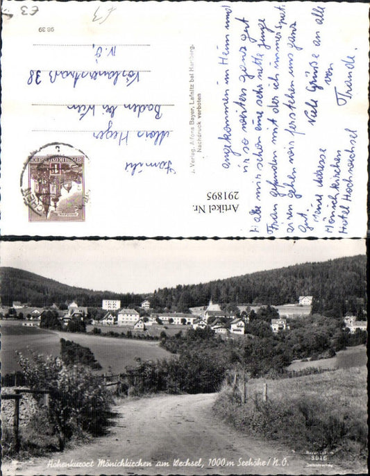 291895,Mönichkirchen am Wechsel Totale