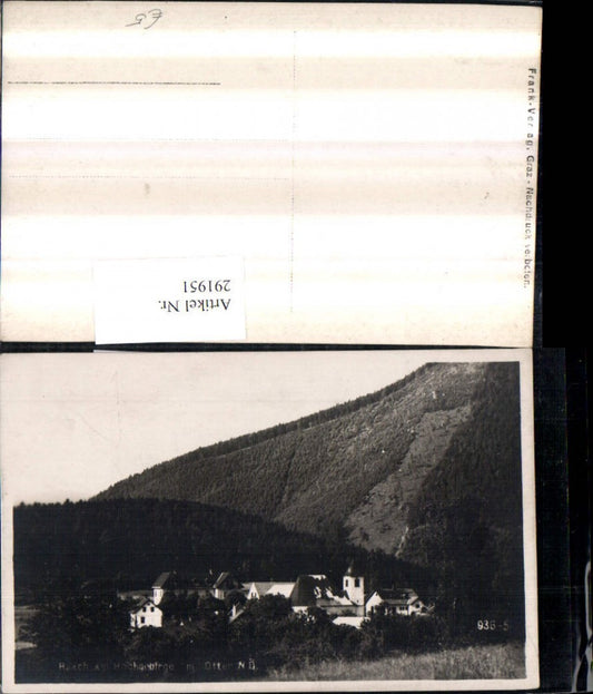 291951,Raach am Hochgebirge Teilansicht Kirche m. Otter