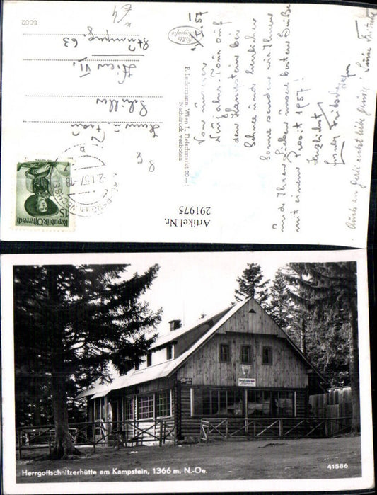 291975,Herrgottschnitzerhütte Hütte am Kampstein b. Aspangberg-St. Peter