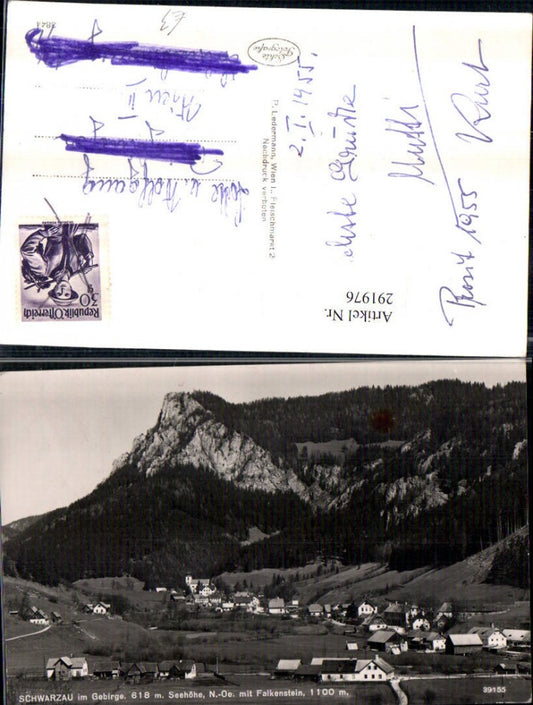 291976,Schwarzau im Gebirge Totale m. Falkenstein