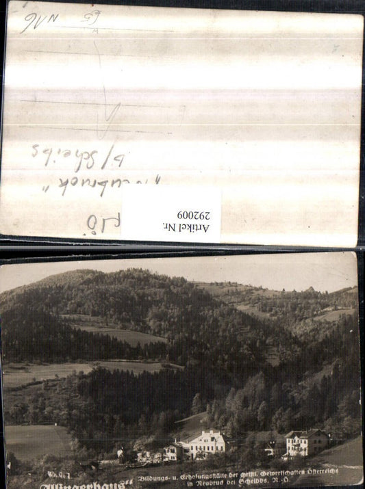 292009,Allingerhaus Bildungs- u. Erholungsstätte in Neubruck b. Scheibbs