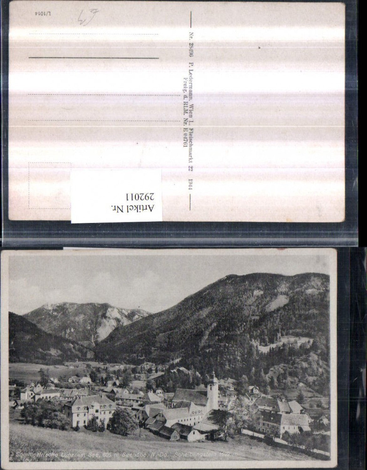 292011,Lunz am See Totale m. Scheiblingstein