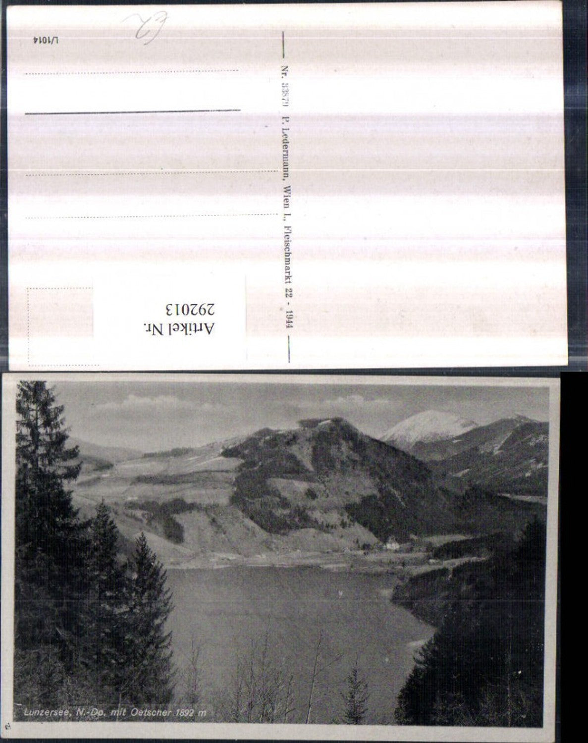 292013,Lunzersee See b. Lunz m. Ötscher Bergkulisse