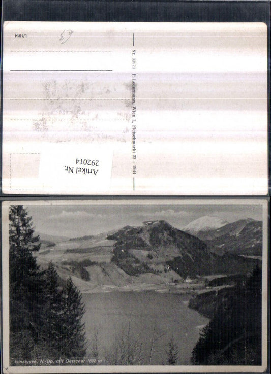 292014,Lunzersee See b. Lunz m. Ötscher Bergkulisse