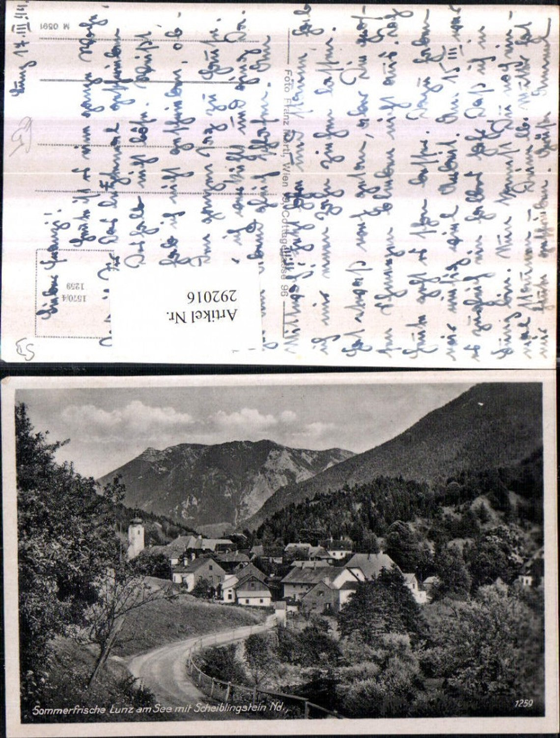 292016,Lunz am See Totale m. Scheiblingstein