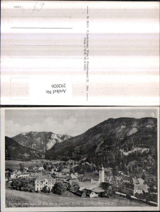 292026,Lunz am See Totale m. Scheiblingstein