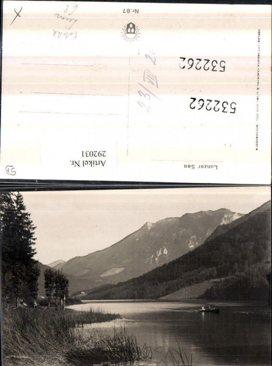 292031,Foto AK Lunzersee Partie b. Lunz am See