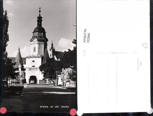292066,Krems an d. Donau Straßenansicht Steiner Tor Turm