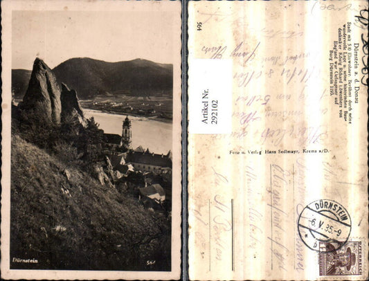 292102,Dürnstein an d. Donau Teilansicht