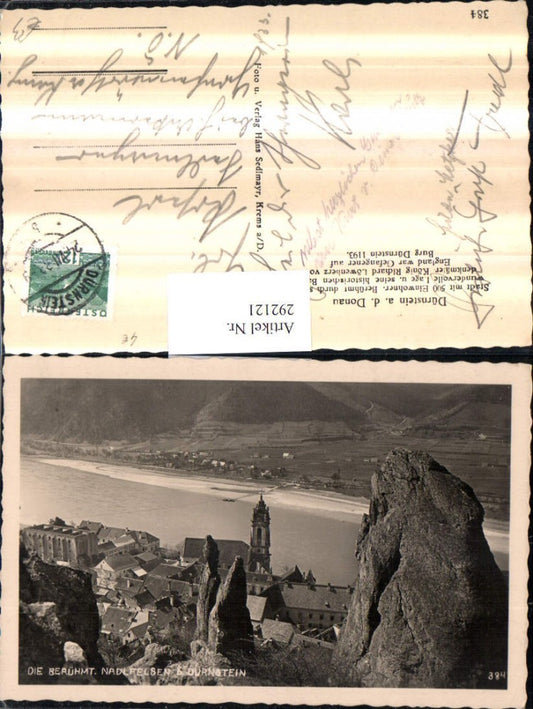292121,Dürnstein an d. Donau Totale Nadelfelsen