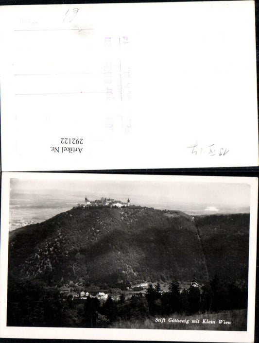 292122,Stift Göttweig m. Klein Wien