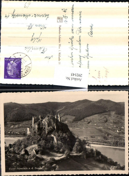 292145,Ruine Dürnstein an d. Donau