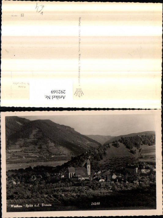 292169,Wachau Spitz an d. Donau Totale pub Foto Hubmann 14168