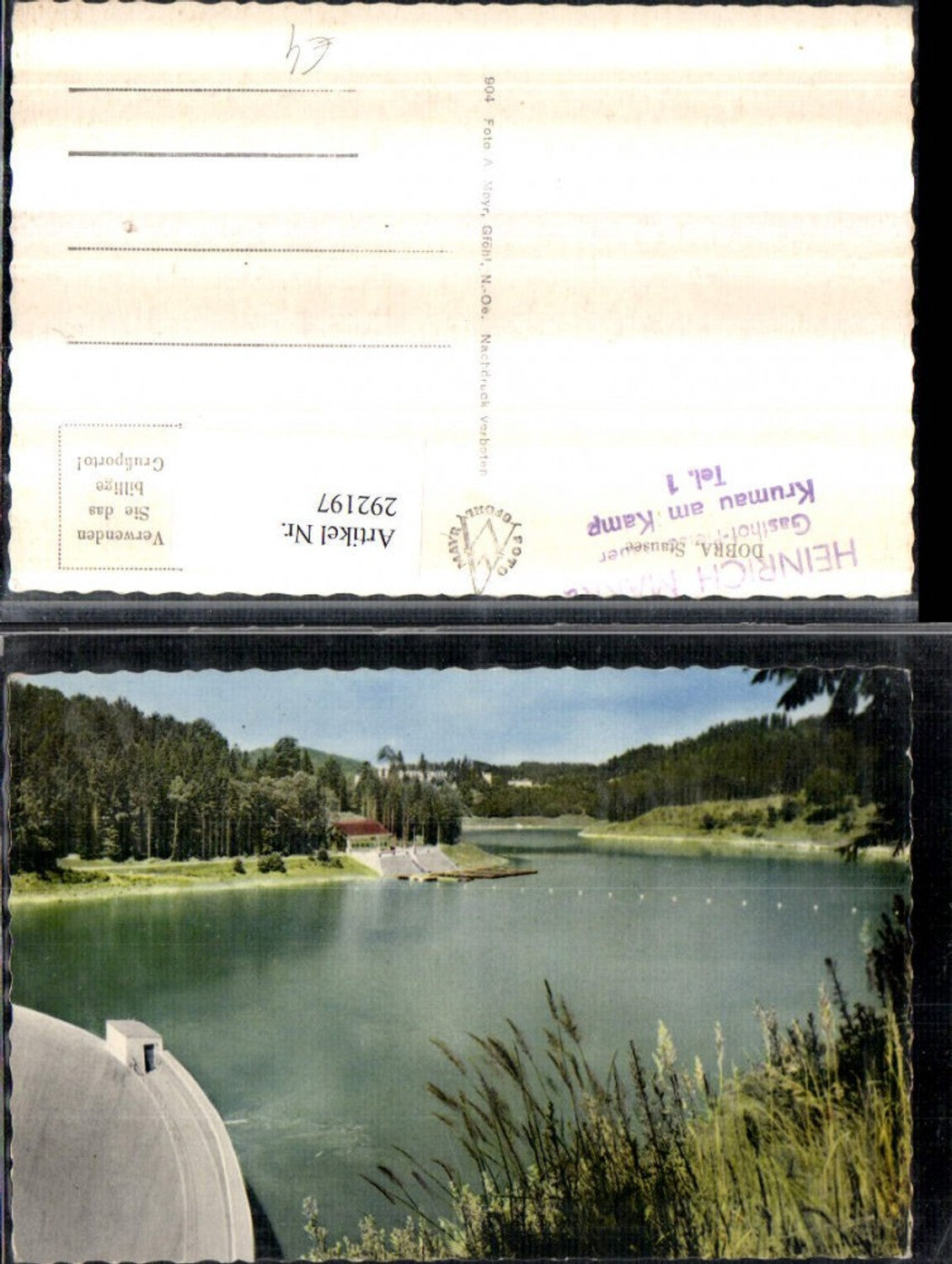 292197,Dobra Stausee Partie