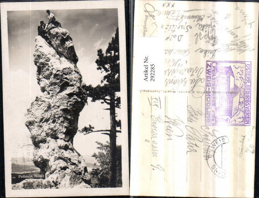 292285,Peilstein Nadel Felsen b. Weissenbach an d. Triesting