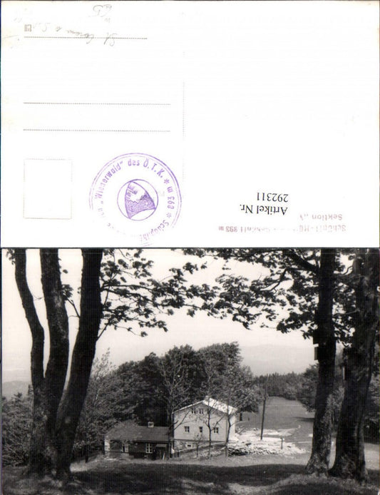 292311,Schöpfl-Hütte am Schöpfl b. Brand-Laaben