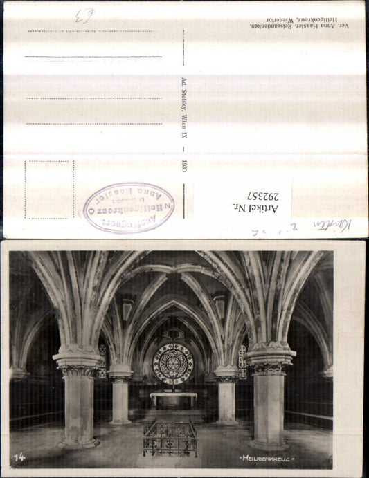 292357,Heiligenkreuz Stift Saal Innenansicht