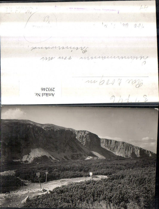 293246,Probedruck Rax Lechnermauern von d. Preinerwand Bergkulisse b. Prein pub P. Ledermann