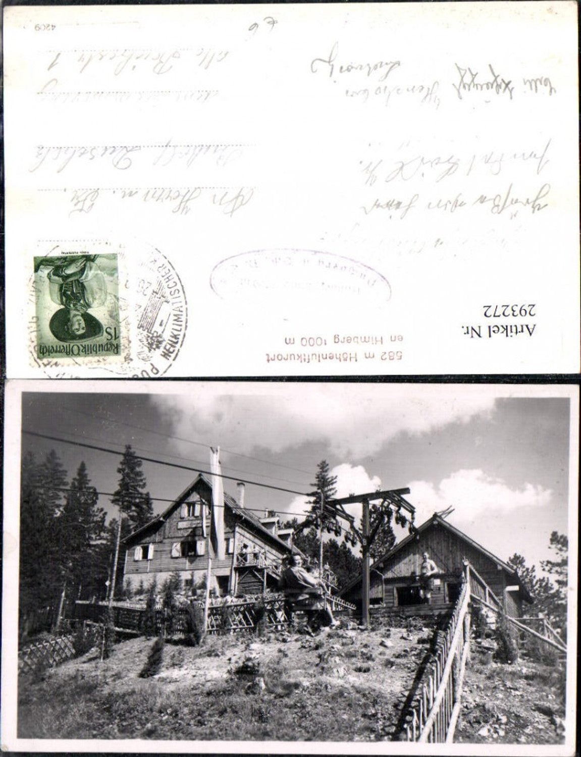 293272,Puchberg am Schneeberg Sessellift auf d. Himberg