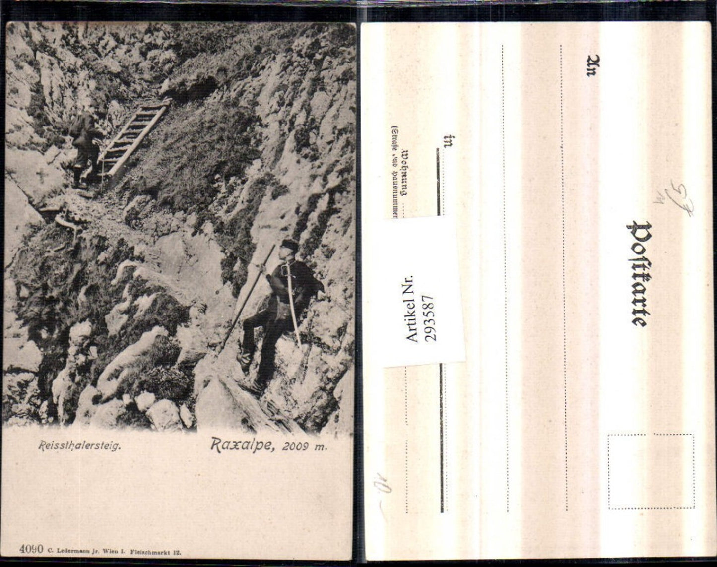 293587,Rax Am Reißtalersteig b. Reichenau Bergsteiger