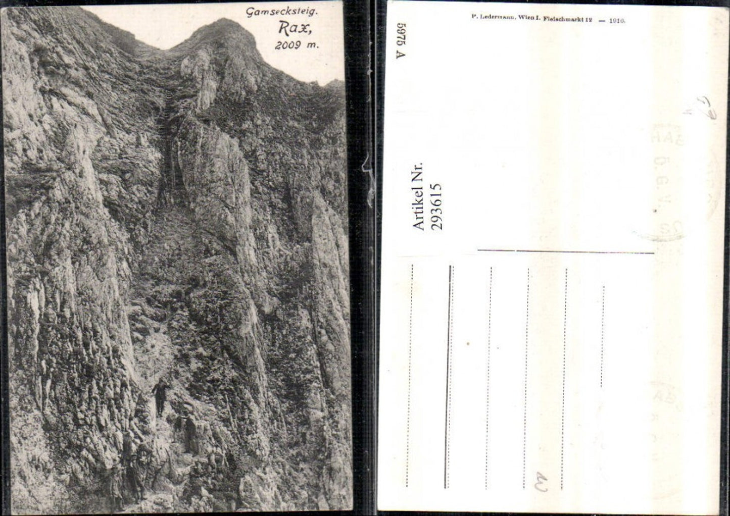 293615,Rax Gamsecksteig b. Naßwald Schwarzau im Gebirge