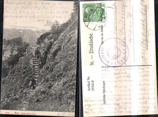 293618,Rax Gamsecksteig Partie b. Naßwald Schwarzau