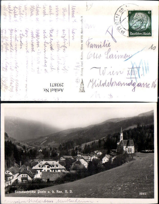 293871,Prein an d. Rax Totale Kirche